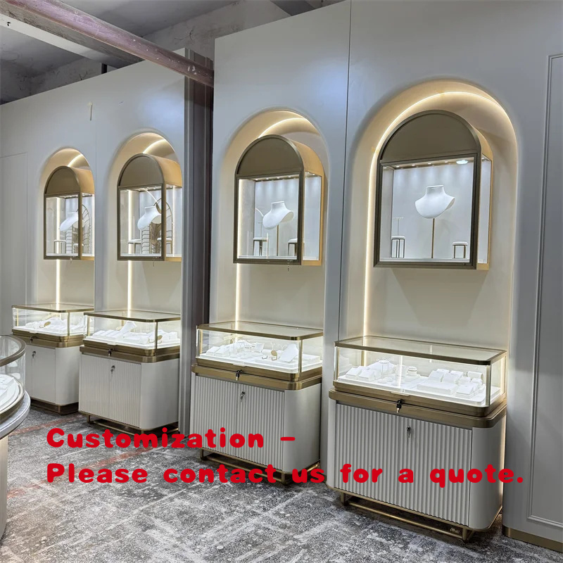 Shop Jewelry & Watches Near Me - custom.Modern Wall Mounted Jewelry Showcases Integrated