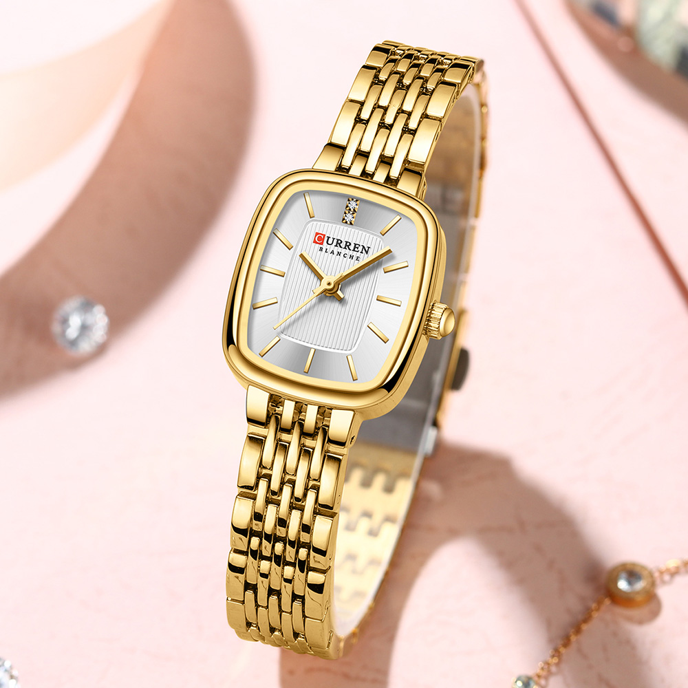 Jewelry Watches Women - CURREN New Fashion Stainless Steel Date