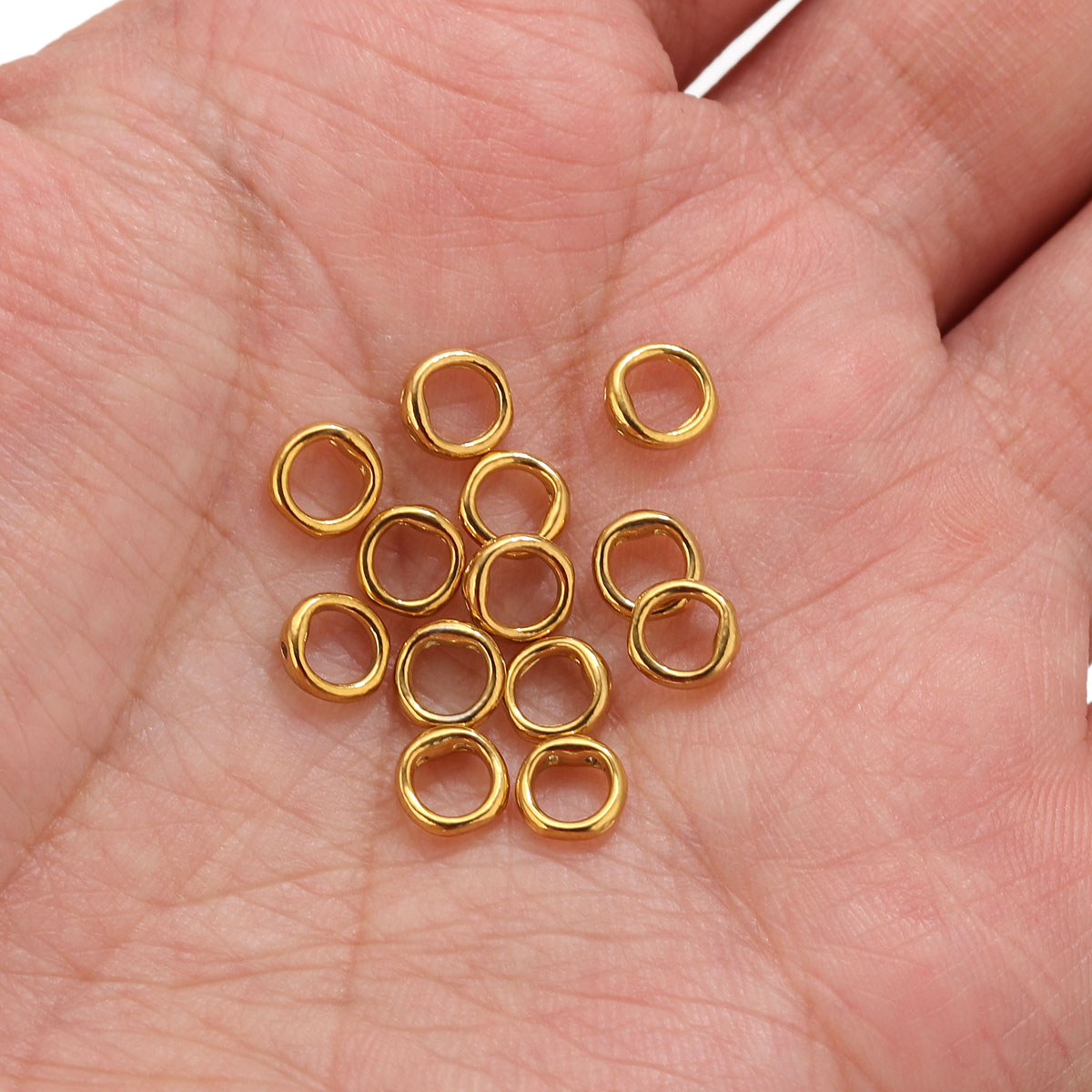 20pcs Stainless Steel Clasps E - Charm Bracelet Beads 评论和价格