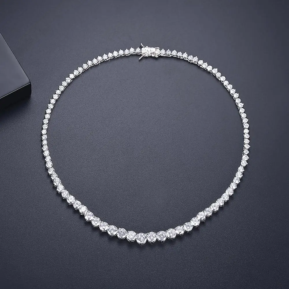 Luxury Designer 7MM Iced Out T - Crystal Choker Necklace 评论和价格