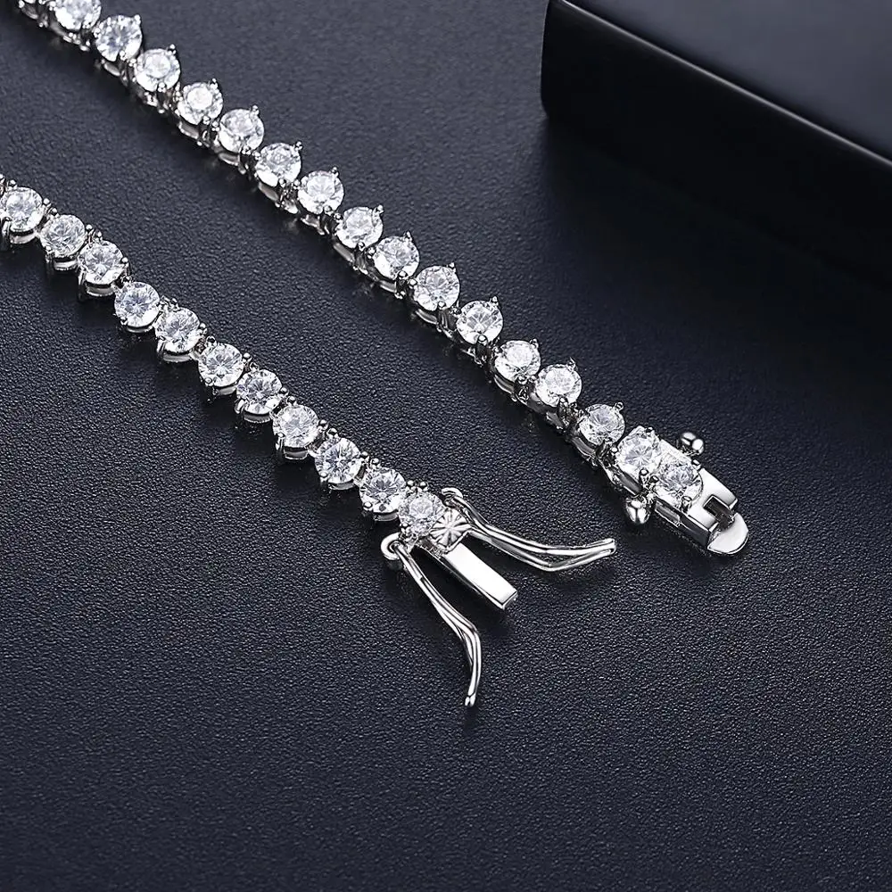 Luxury Designer 7MM Iced Out T - Crystal Choker Necklace 评论和价格