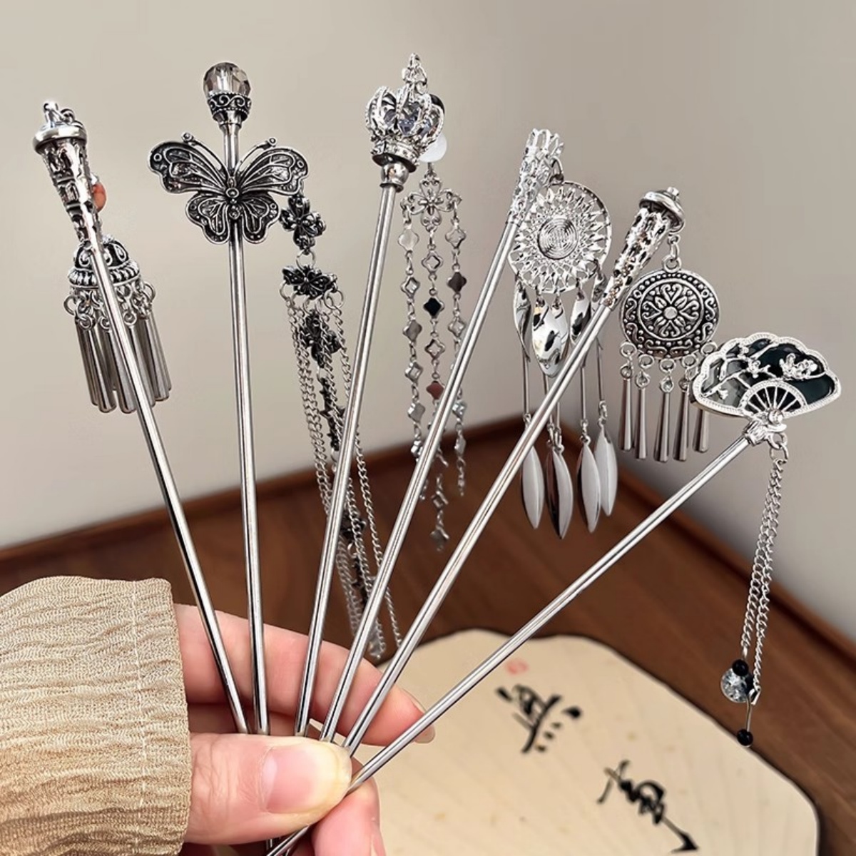 Elegant Women's Hairpin Antiqu - Shop Jewelry & Watches Near Me 评论和价格