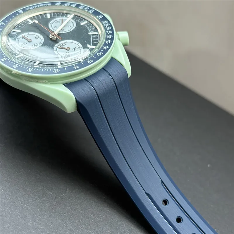 20mm Rubber Strap for Omega X  - Omega Watch Speedmaster 评论和价格