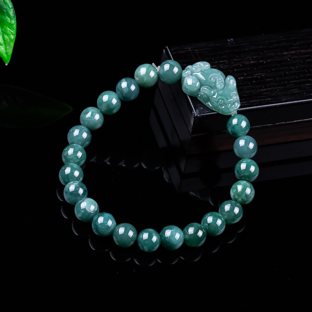 Natural Burmese Jadeite Pixiu  - Jewelry & Watches Spółka Z Ograniczoną Odpowiedzialnością Sp Z Oo 评论和价格