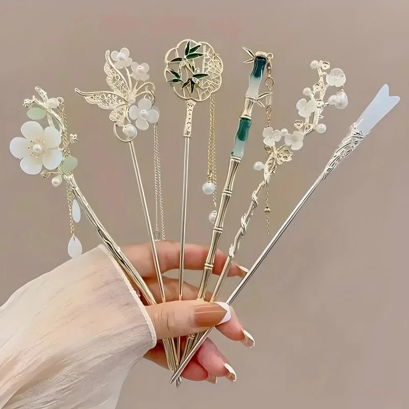 Elegant Chinese Style Hair Cli - Shop Jewelry & Watches Near Me 评论和价格