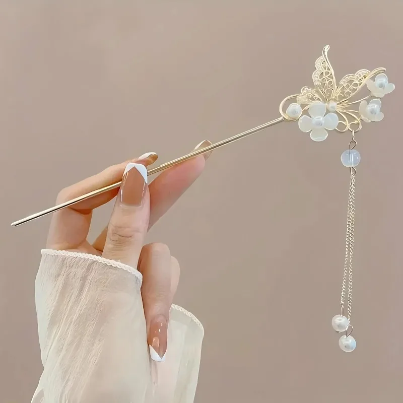 Elegant Chinese Style Hair Cli - Shop Jewelry & Watches Near Me 评论和价格
