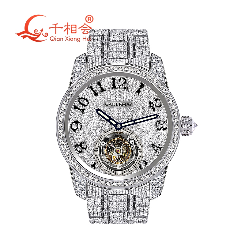 Luxury Men's Mechanical Wristw - Vvs Jewelry Watches 评论和价格