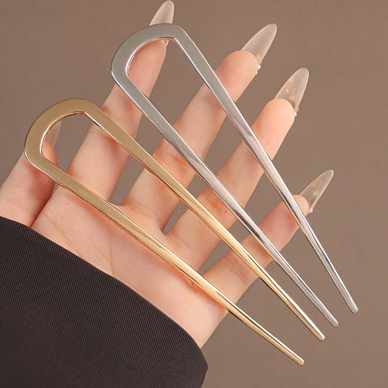 Simple U Shaped Hair Forks Hai - Shop Jewelry & Watches Near Me 评论和价格