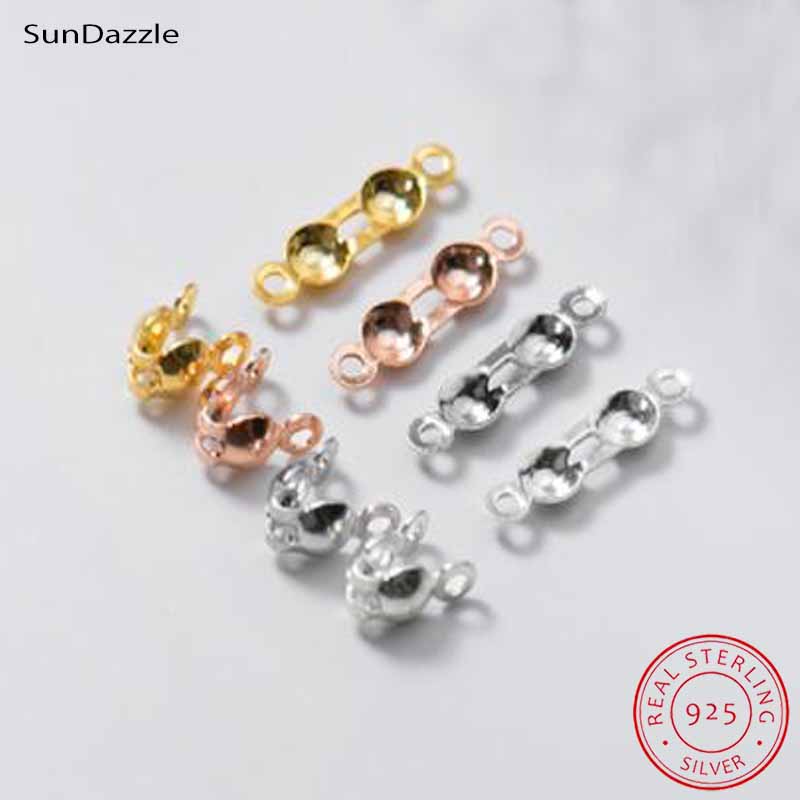 4pcs Genuine Real Pure Solid 9 - Charm Bracelet Beads 评论和价格