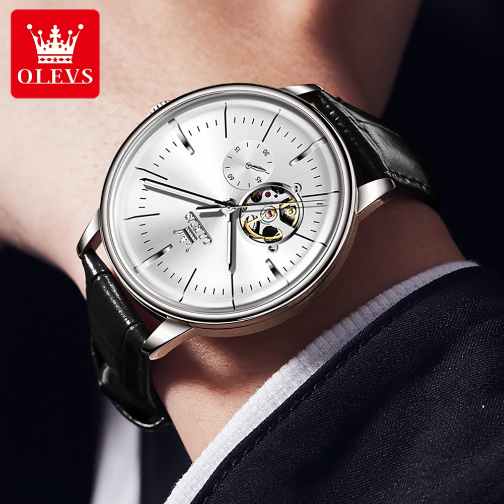 OLEVS 6708 Fashion Men's Watch - Mens Mechanical Watch 评论和价格