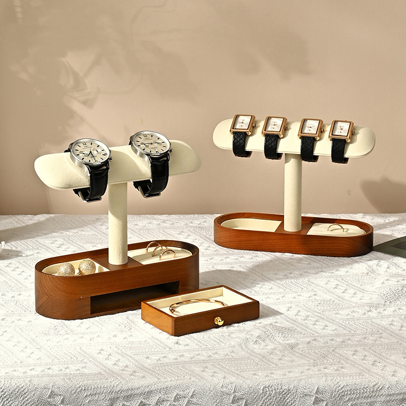 Oirlv Solid Wood Watch Organiz - Jewelry Watches & Accessories 评论和价格