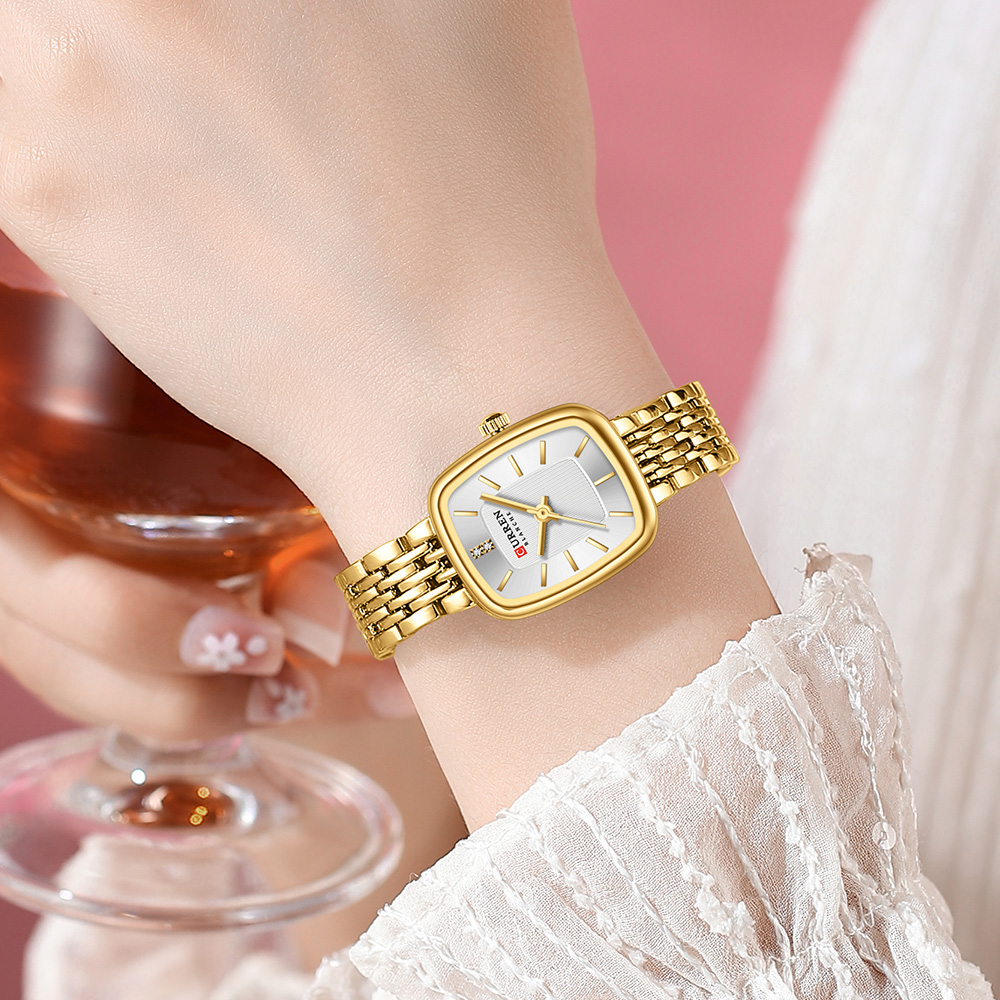 CURREN New Fashion Stainless S - Jewelry Watches Women 评论和价格