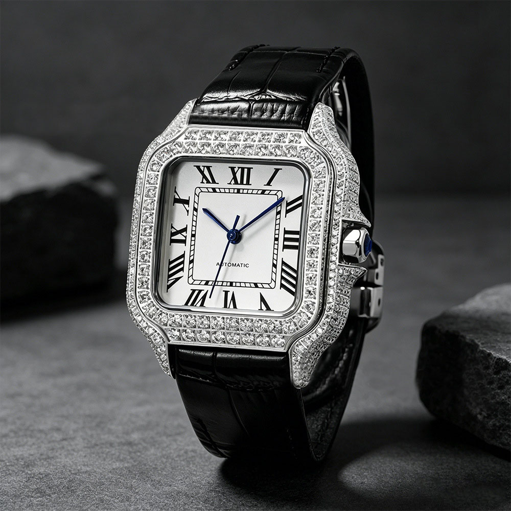 VVS Moissanite Diamond Watches - Vvs Jewelry Watches 评论和价格