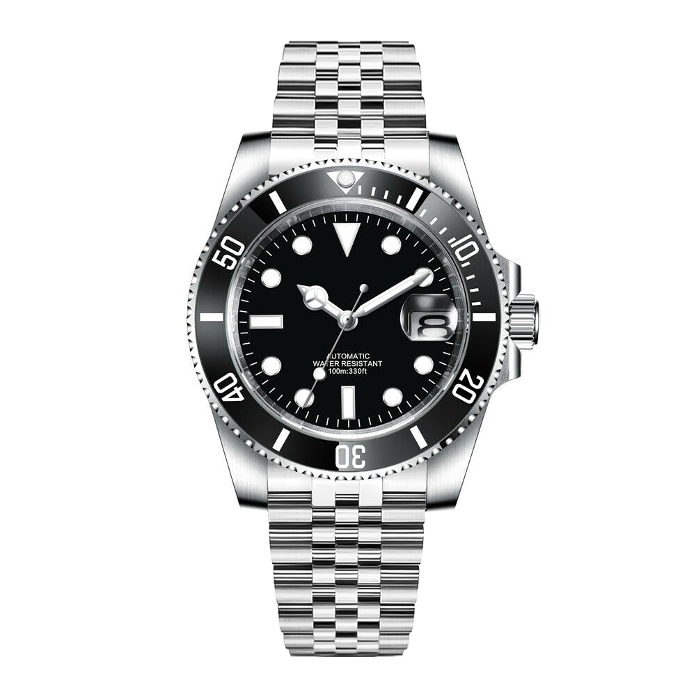 DIY Logo 40MM Dive Watch NH35  - Mens Mechanical Watch 评论和价格