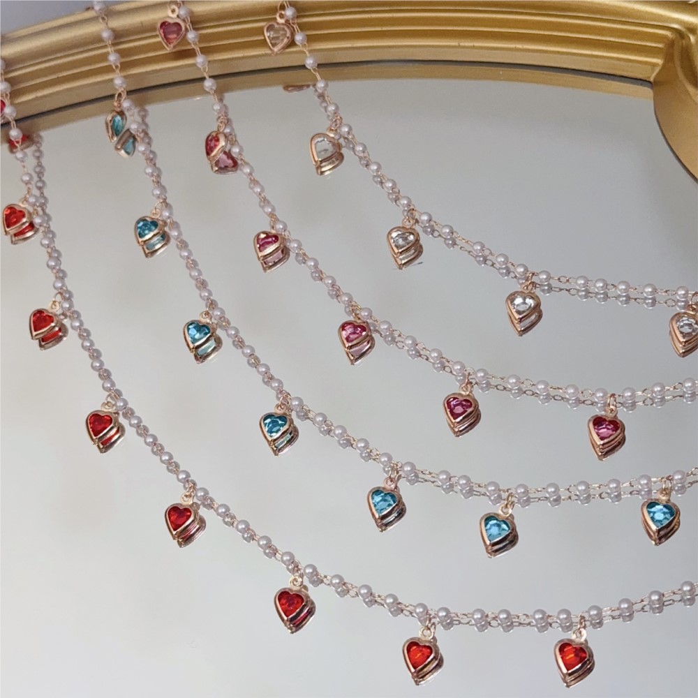0.5Meter/1Meter Pink Crystal H - Crystal Choker Necklace 评论和价格