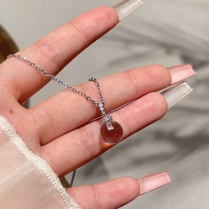 925 Sterling Silver Simple Tra - Crystal Choker Necklace 评论和价格
