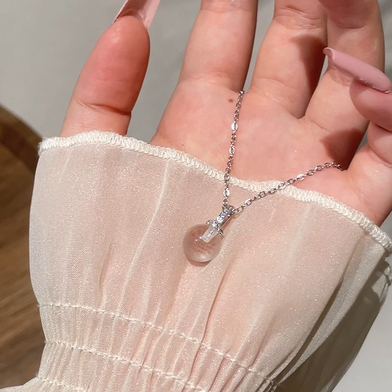 925 Sterling Silver Simple Tra - Crystal Choker Necklace 评论和价格