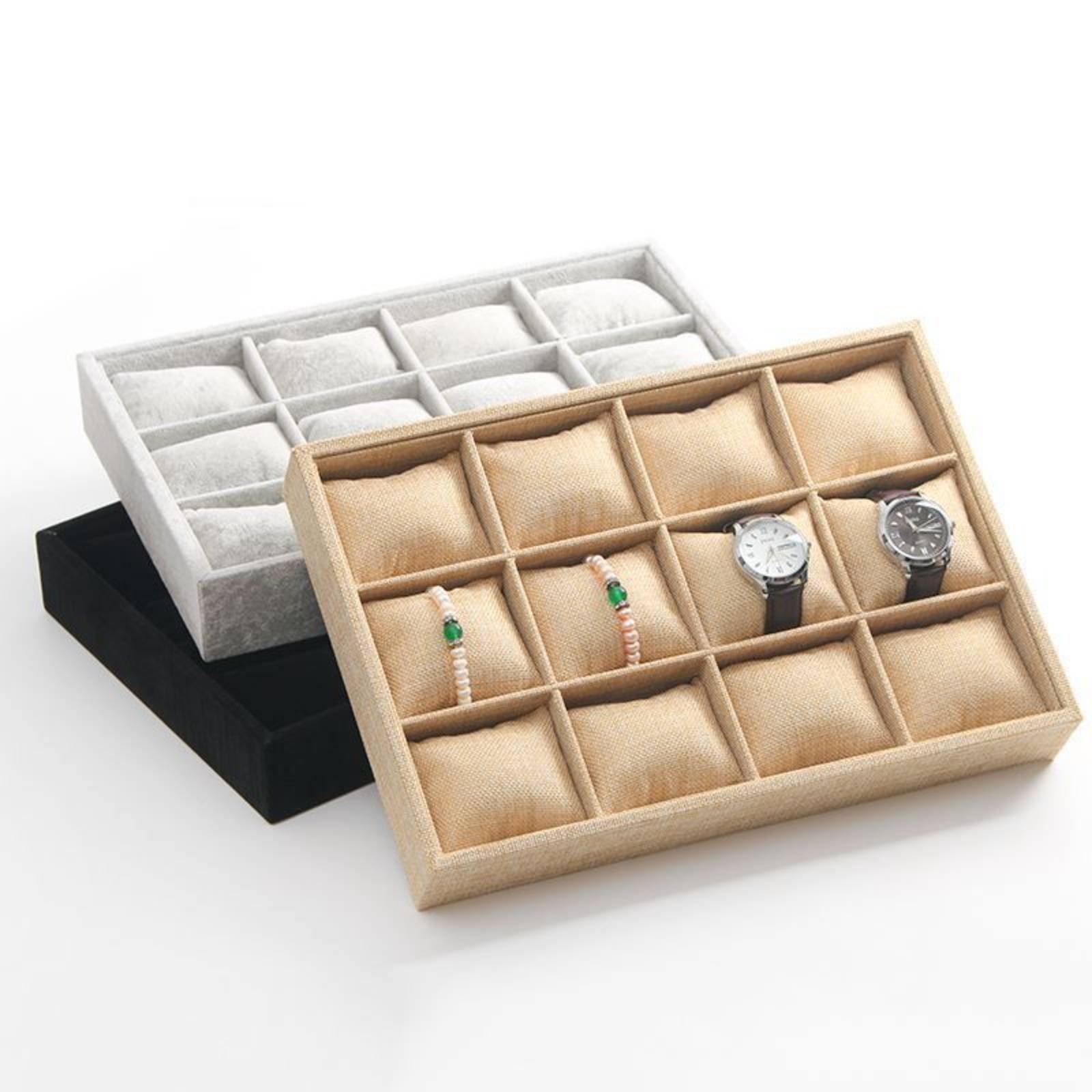 Fabric Jewelry Holder Open Top - Jewelry Watches & Accessories 评论和价格