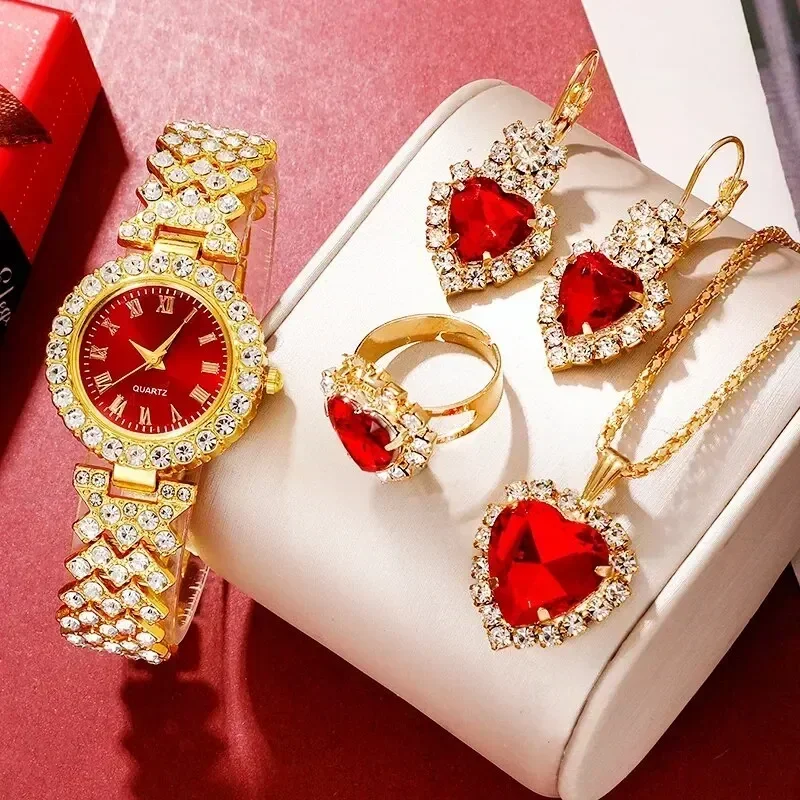 Golden Luxury Watch Women Ring - Jewelry Watches Luxury 评论和价格