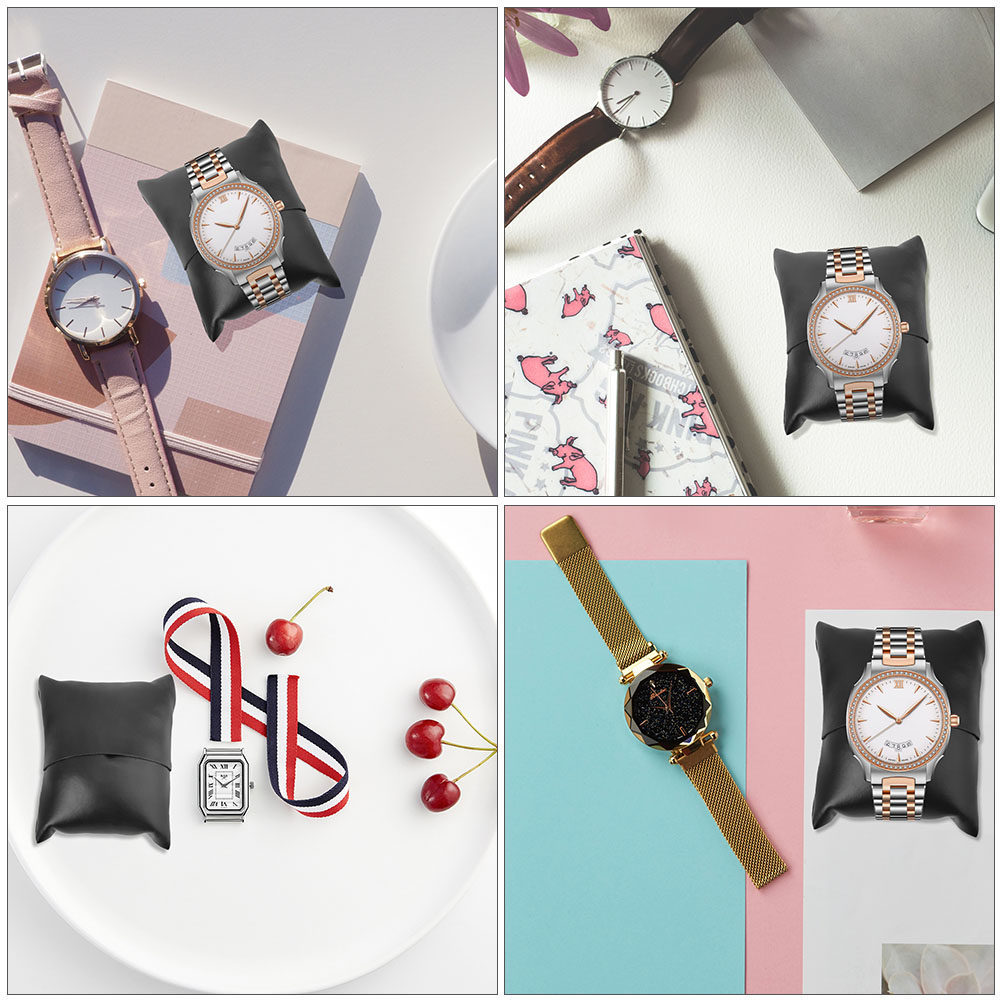 12Pcs Watch Display Pillow PU  - Jewelry Watches & Accessories 评论和价格