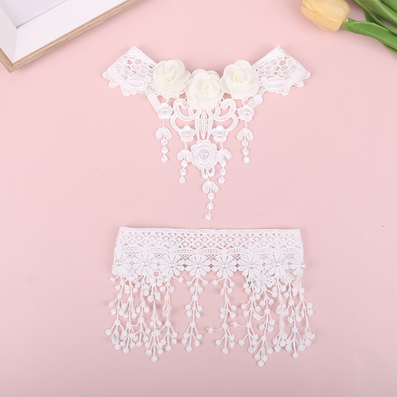 1pc Vintag Classic Gothic Tatt - Crystal Choker Necklace 评论和价格