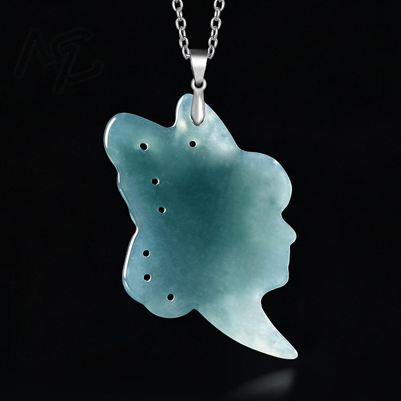 S925 Silver Natural Blue Water - Jewelry & Watches Spółka Z Ograniczoną Odpowiedzialnością Sp Z Oo 评论和价格