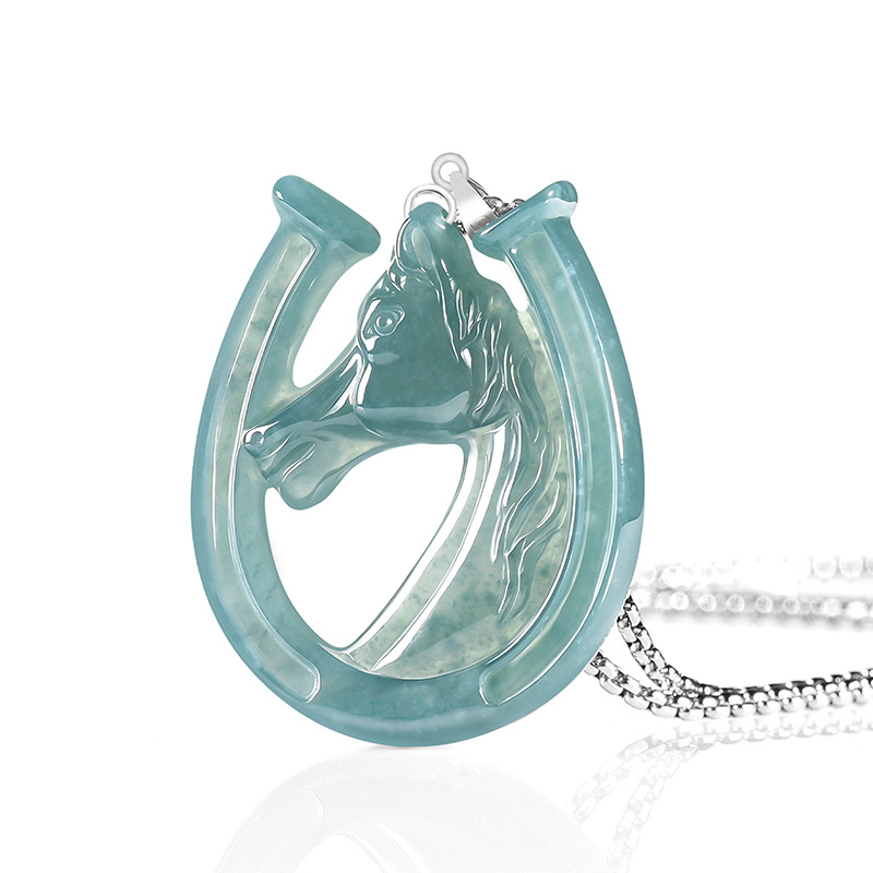 S925 Silver Natural Blue Water - Jewelry & Watches Spółka Z Ograniczoną Odpowiedzialnością Sp Z Oo 评论和价格