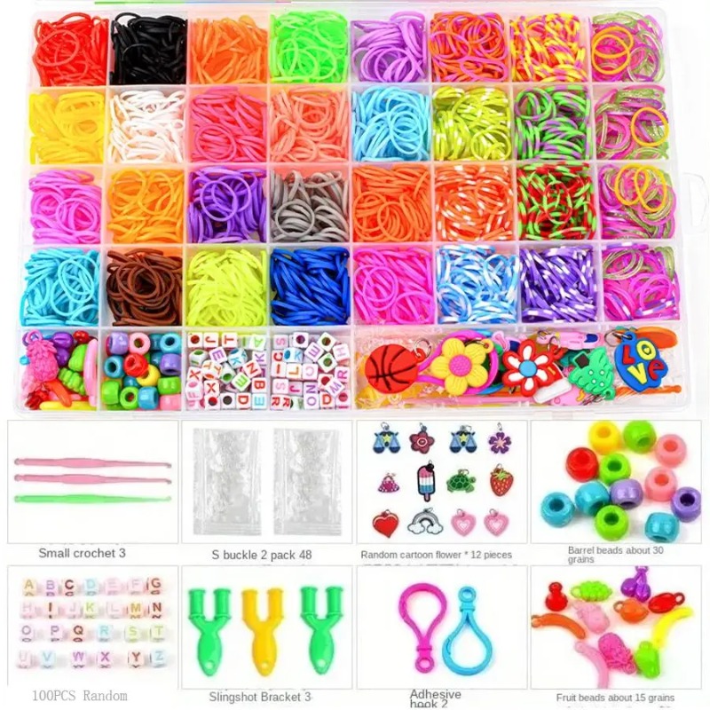 4300pcs+ 32Colour Vibrant Colo - Charm Bracelet Beads 评论和价格
