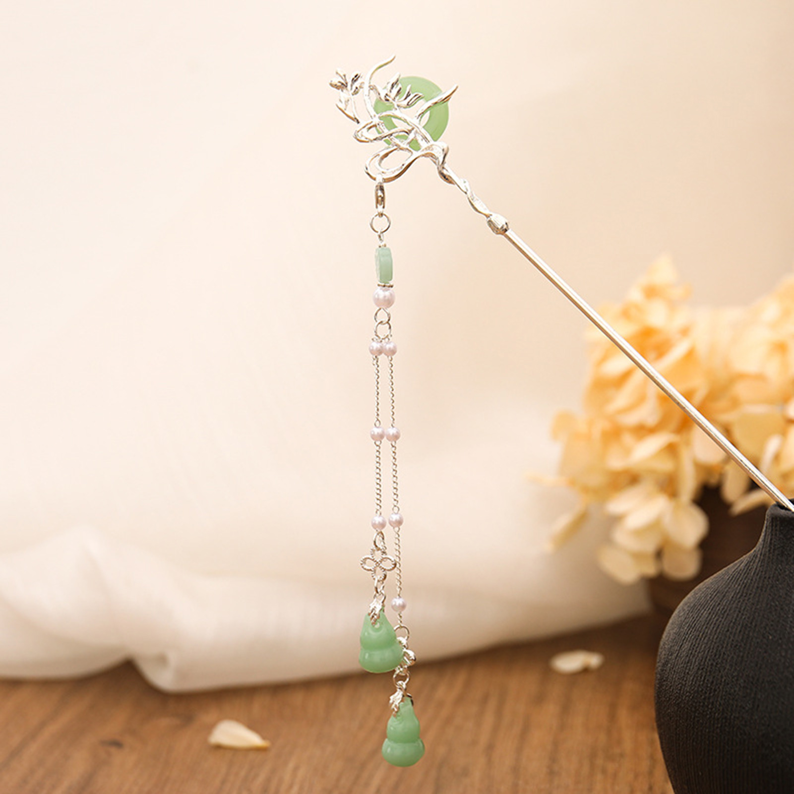 Chinese Style Glass Hairpin Fo - Shop Jewelry & Watches Near Me 评论和价格