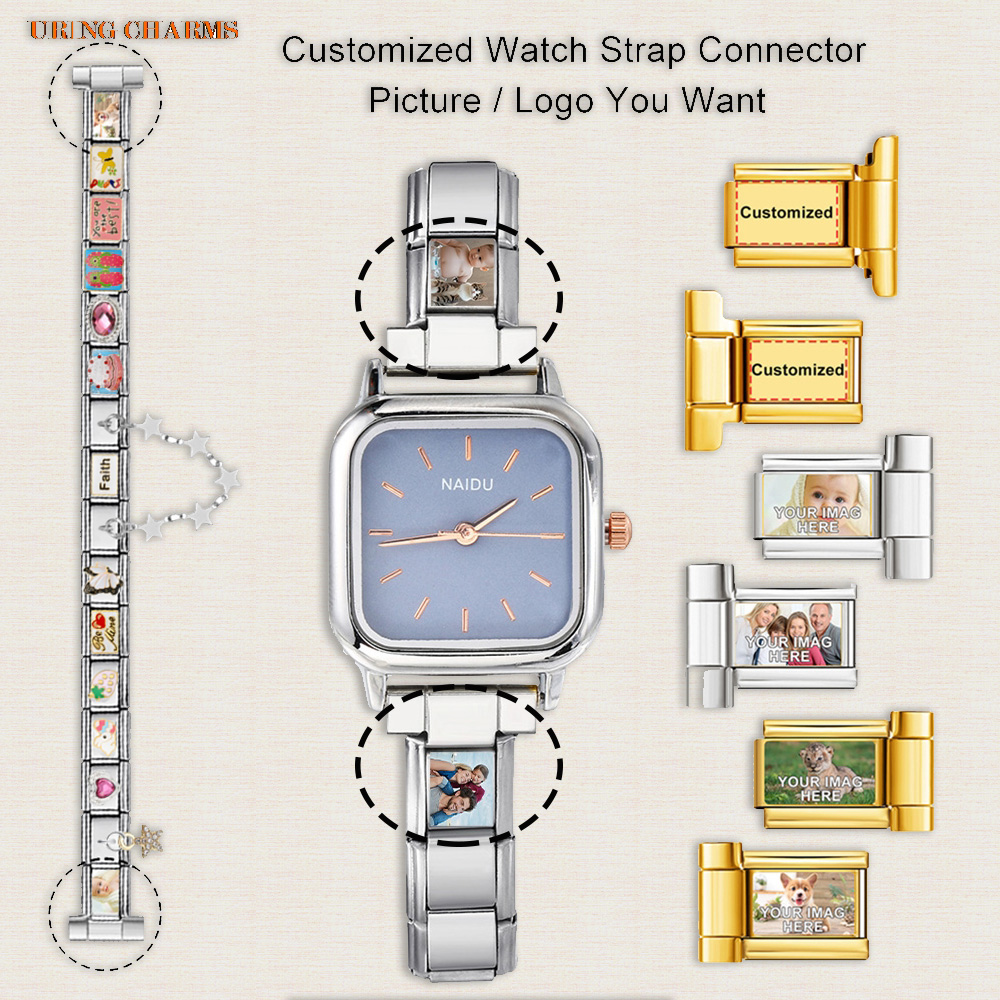 1 pair Picture Logo Customized - Jewelry Watches Women 评论和价格