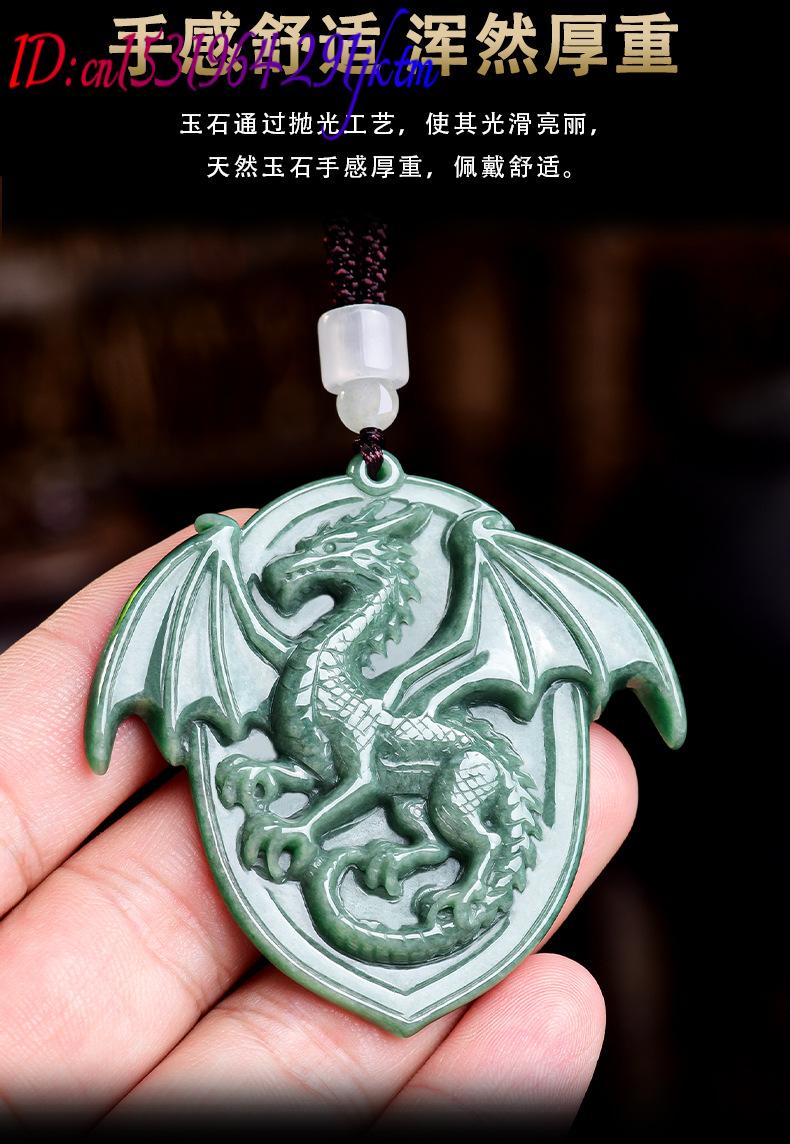 Natural Burmese Jadeite Dragon - Jewelry & Watches Spółka Z Ograniczoną Odpowiedzialnością Sp Z Oo 评论和价格