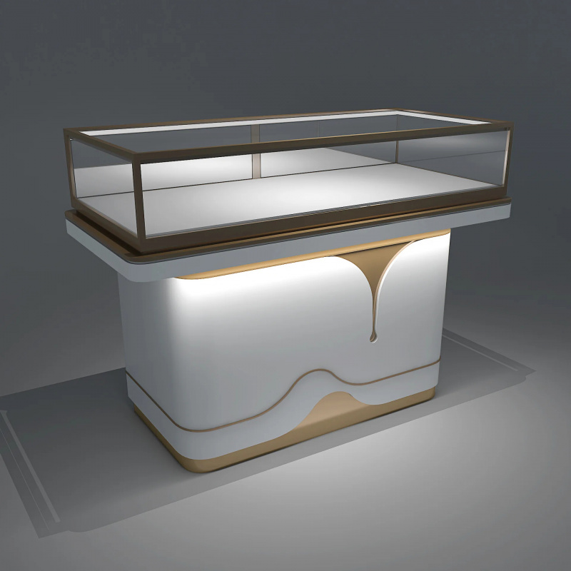 custom.Luxury Modern MDF Wood  - Shop Jewelry & Watches Near Me 评论和价格