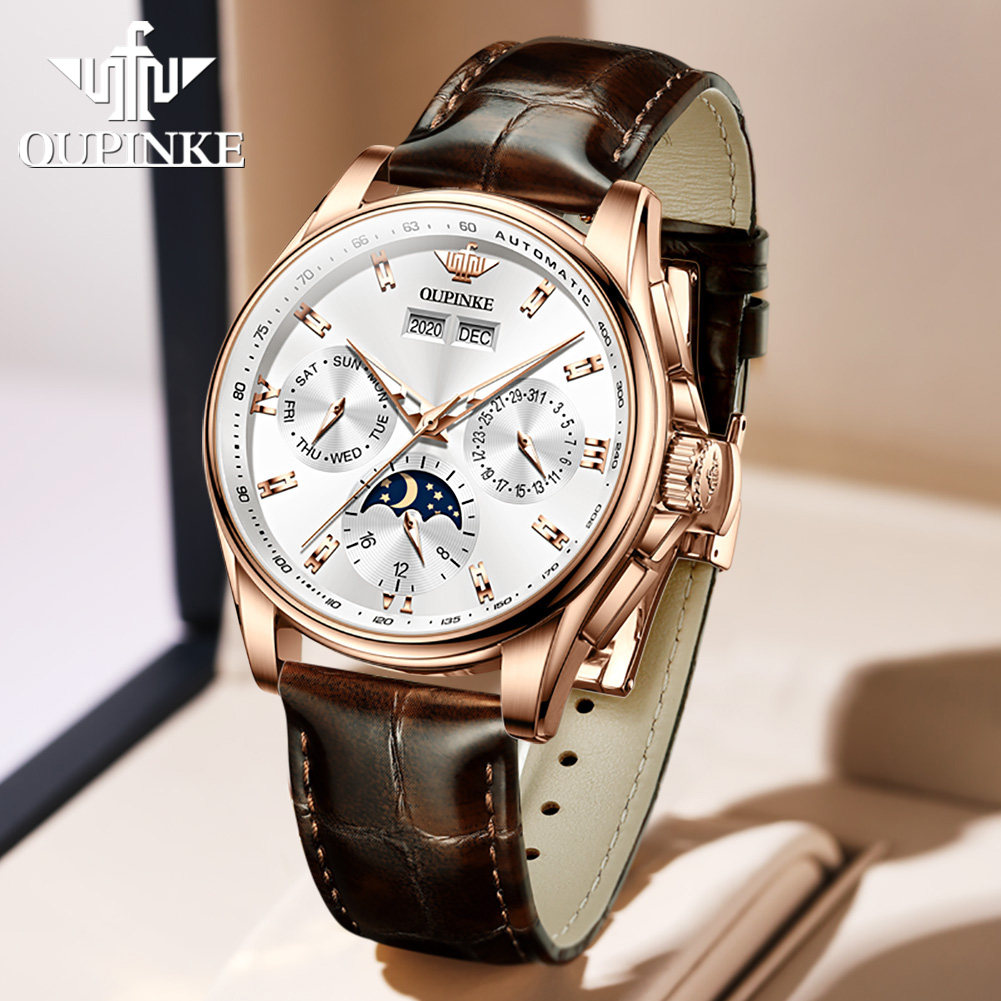 OUPINKE Men's Watches Casual T - Mens Mechanical Watch 评论和价格