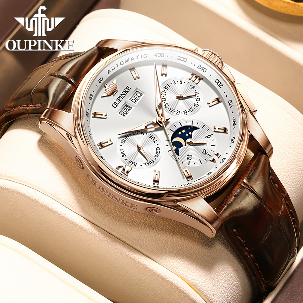 OUPINKE Men's Watches Casual T - Mens Mechanical Watch 评论和价格