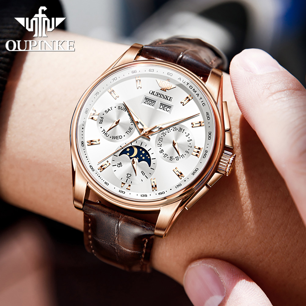 OUPINKE Men's Watches Casual T - Mens Mechanical Watch 评论和价格