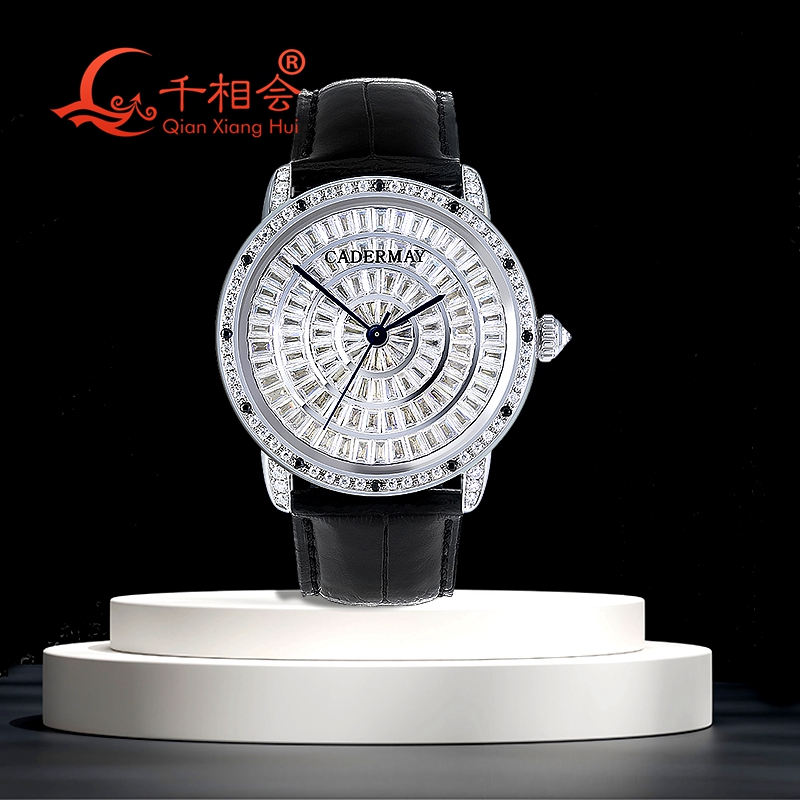 Full Moissanite baguette Wrist - Vvs Jewelry Watches 评论和价格