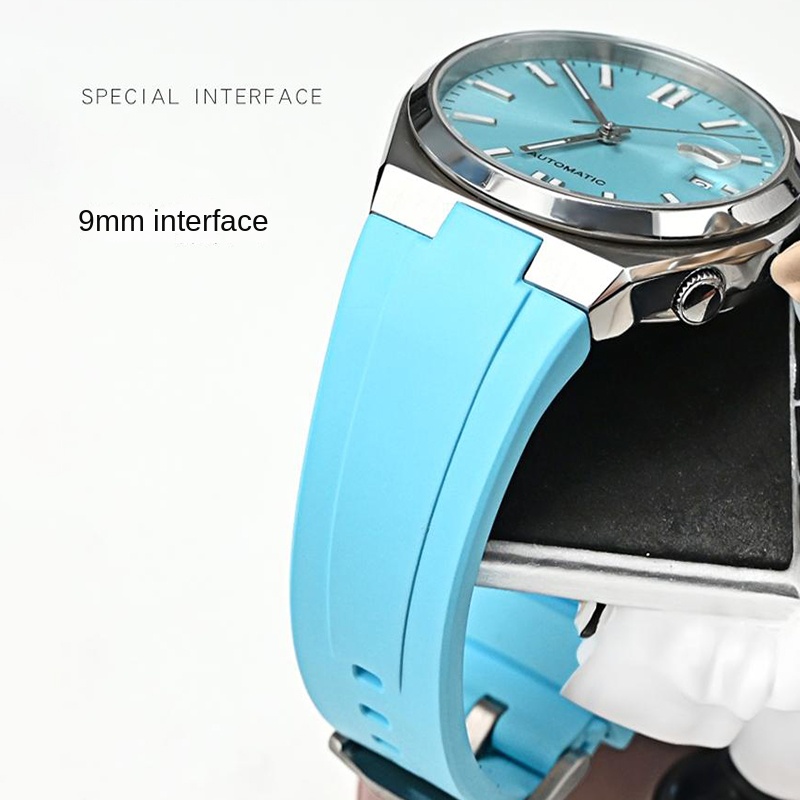 Fluoro rubber Watch Strap For  - Citizen Watch Tsuyosa 评论和价格