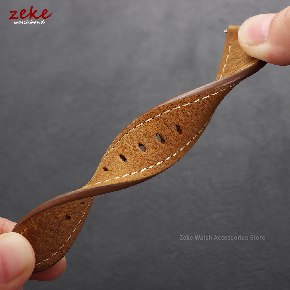 Handmade Genuine Leather Watch - Omega Watch Speedmaster 评论和价格