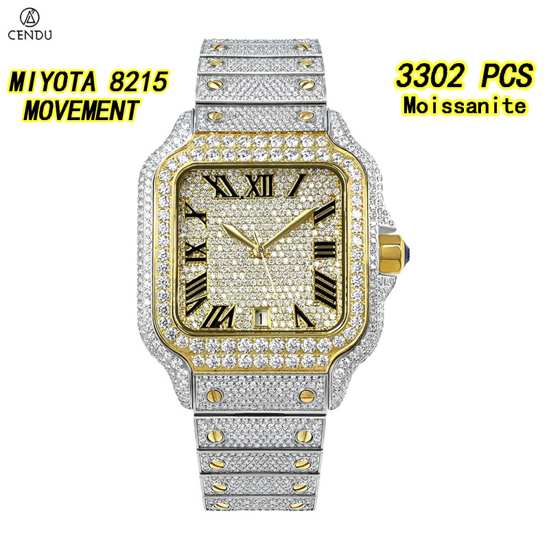 Luxury VVS Moissanite Watch Fo - Vvs Jewelry Watches 评论和价格