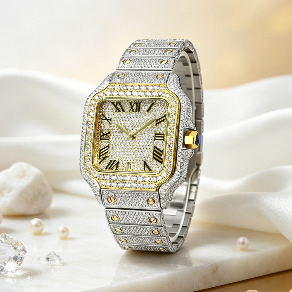 Luxury VVS Moissanite Watch Fo - Vvs Jewelry Watches 评论和价格
