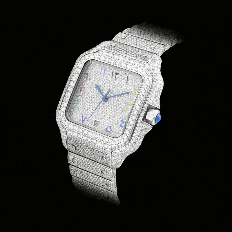 Luxury VVS Moissanite Watch Fo - Vvs Jewelry Watches 评论和价格